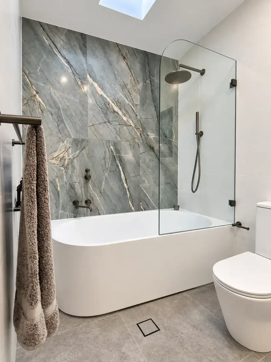 Marrickville - Main Bathroom & Storage Room - after renovation